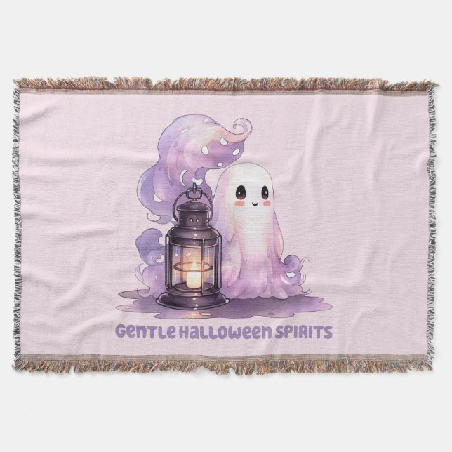 Gentle Halloween Spirits Filt (Framsidan)