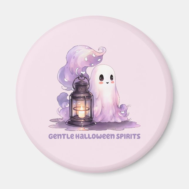 Gentle Halloween Spirits Magnet (Framsidan)