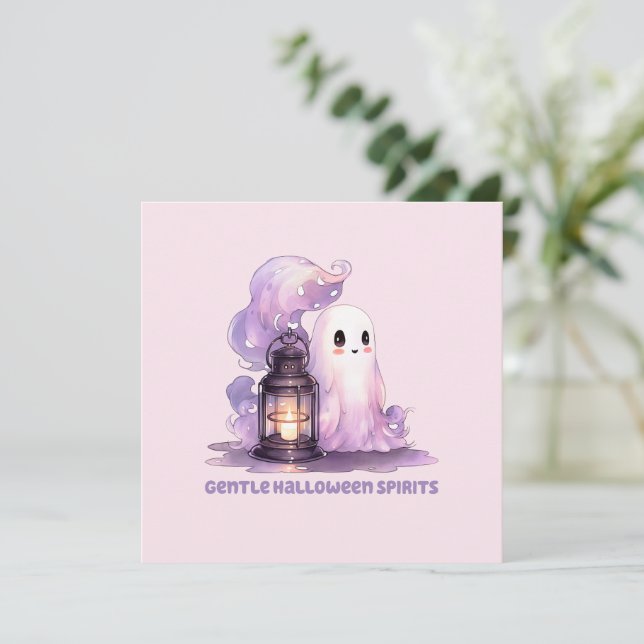 Gentle Halloween Spirits - Pastel Ghost (Stående Fram)