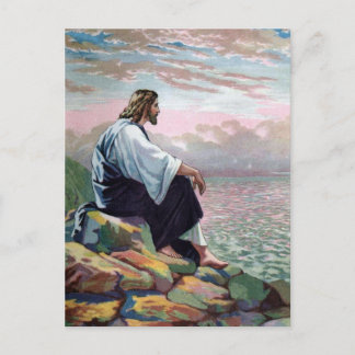 Gentle Jesus Meek & Mild Vykort