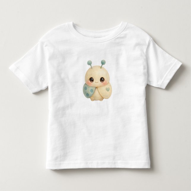 Gentle Ladybug  T Shirt (Framsida)