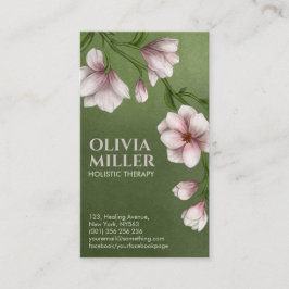 Gentle Magnolia Flower Gren Visitkort