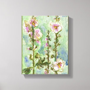 Gentle Mallow small Canvastryck