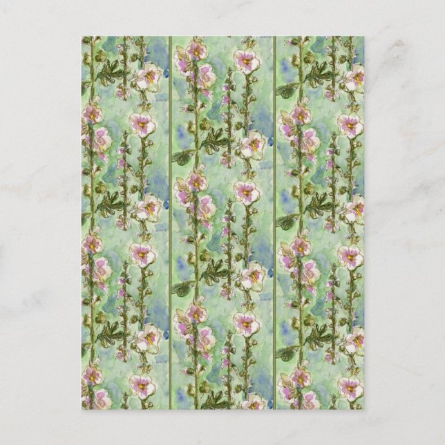 Gentle Mallow Vykort (Framsida)