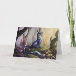 "Gentle Morgon" av Kaiya Wells - tomt kort