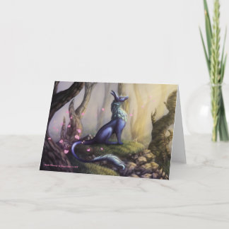 "Gentle Morgon" av Kaiya Wells - tomt kort