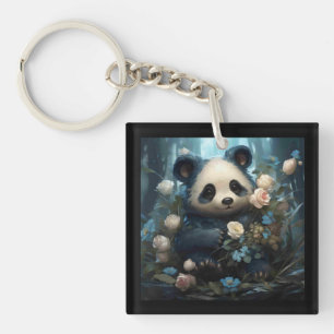 Gentle Panda Bear bland Jungle Ro