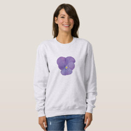Gentle Pansy Långärmad T Shirt