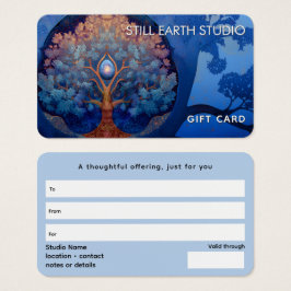 Gentle Radiance | Tree of Life B&B Visitkort