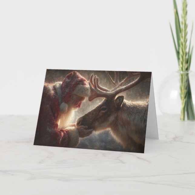 Gentle Santa Helgkort (Framsida)