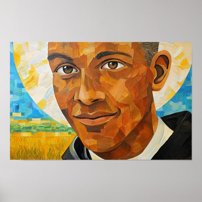 Gentle Servant Saint Martin de Porres Poster (Framsidan)