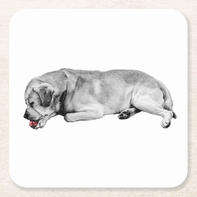 Gentle Sip, Tiny Spark Underlägg Papper Kvadrat (Framsidan)