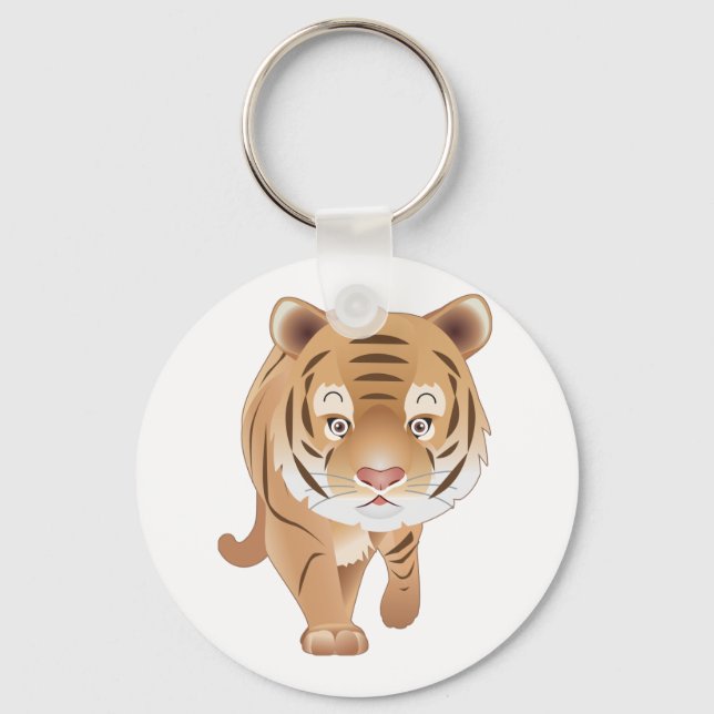 Gentle Tiger Nyckelring (Framsida)