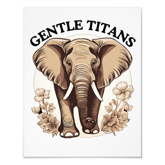Gentle Titans Fototryck (Framsidan)