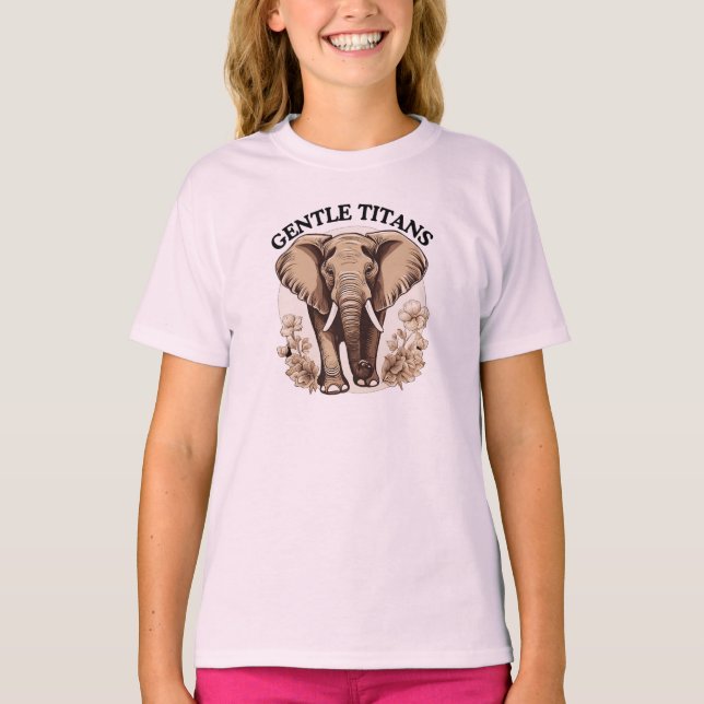 Gentle Titans T Shirt (Framsida)
