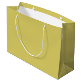 Gentle Warm Yellow Large Gift Bag