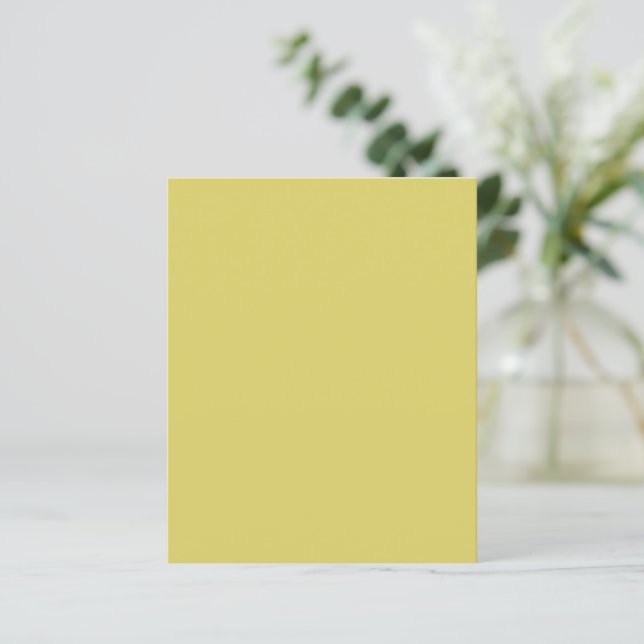 Gentle Warm Yellow Paper Sheets (Stående Fram)