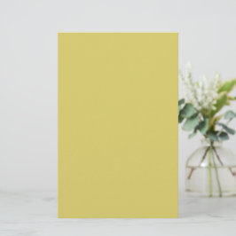Gentle Warm Yellow Stationery Paper Brevpapper