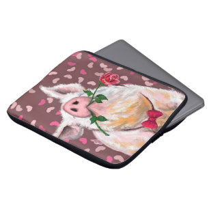 gentleman an Gris - Romantic - Funny Laptop Fodral