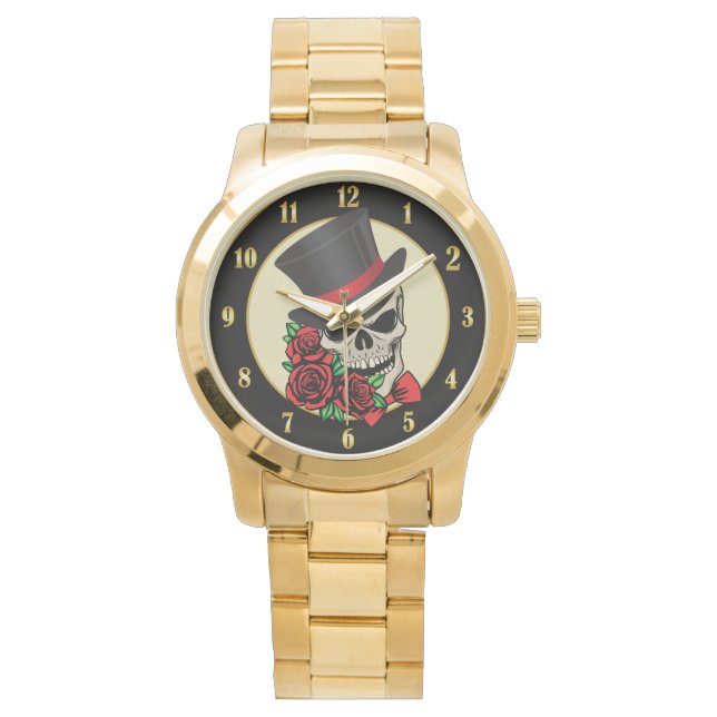 gentleman an Skull Armbandsur (Framsida)