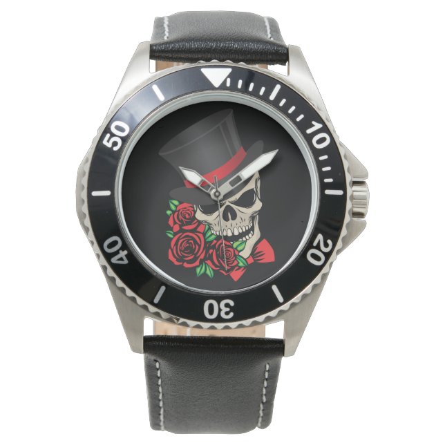 gentleman an Skull Armbandsur (Framsida)