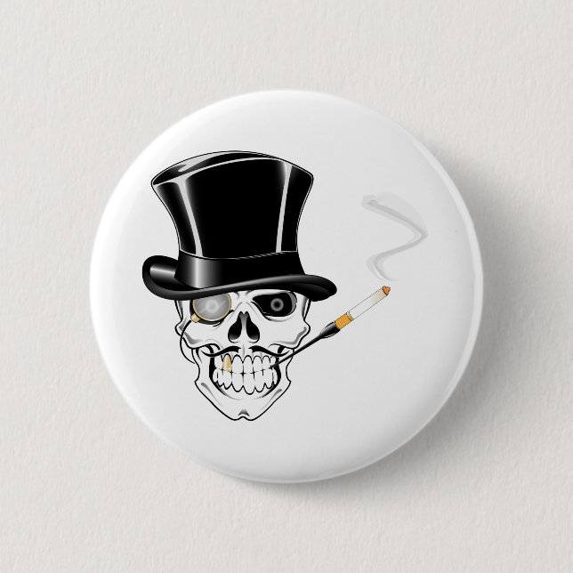 gentleman an Skull Knapp (Framsida)
