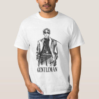 GENTLEMAN ATTITUDE SAVAGE MANAR BEWHITE TSHIRT T SHIRT