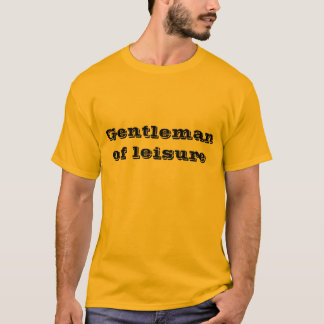 gentleman av fritid t-shirt