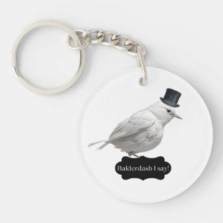 gentleman Bird Wearing a Cylinder Hat