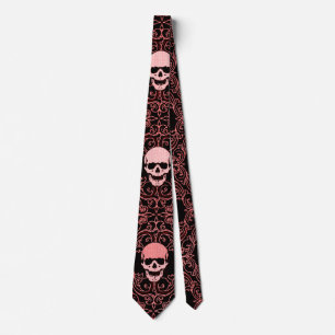 Gentlemän för döskallar för Wraithe vintage r Slips