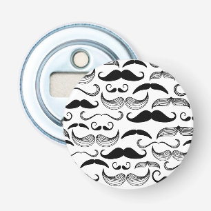 Gentleman klubb. Mustaschmönster 2 Flasköppnare