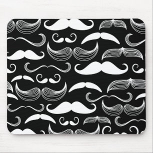 Gentleman klubb. Mustaschmönster Musmatta