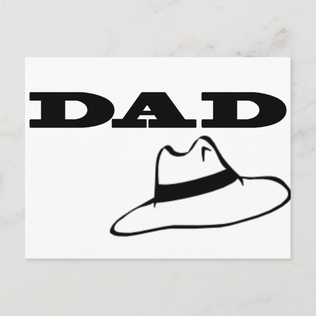 gentleman Pappa Vykort (Framsida)