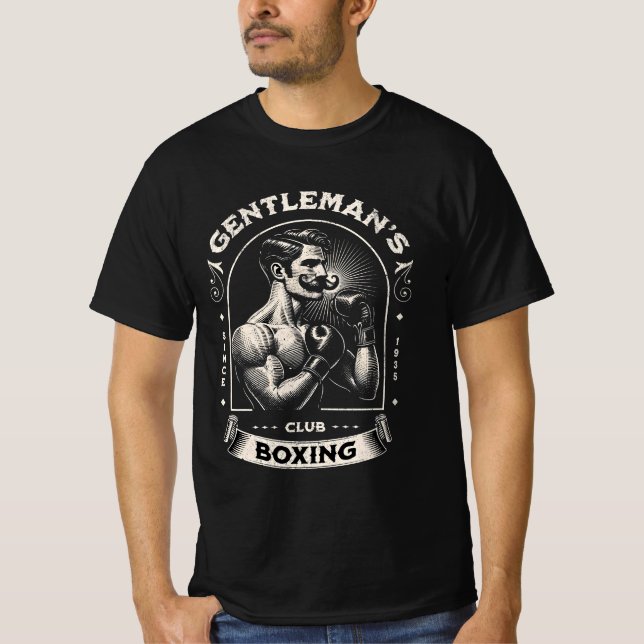 Gentleman’s Boxing Club T Shirt (Framsida)