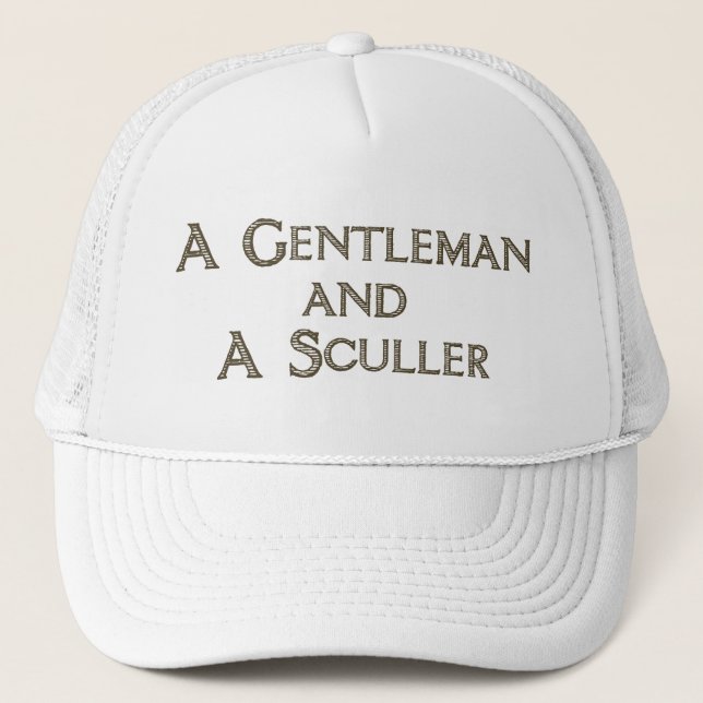 Gentleman- & Scullerhatt Truckerkeps (Framsida)