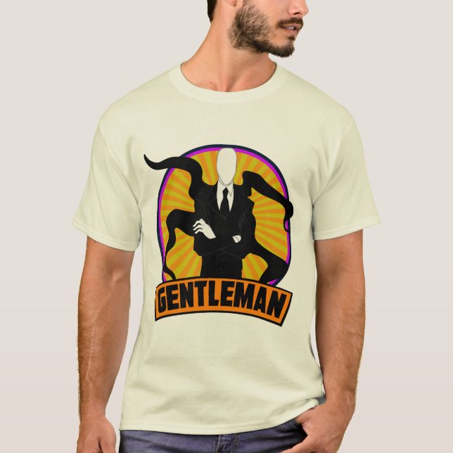 GENTLEMAN SLENDERMAN T SHIRT (Framsida)