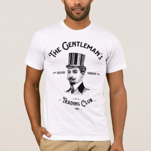 Gentleman T-tröja för handelklubb T Shirt