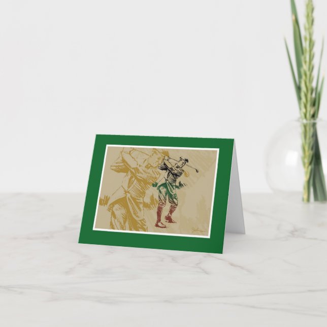 Gentlemangolfare Kort (Framsida)