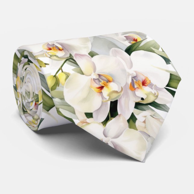 Gentleman's Tie | Wedding and Event Floral Necktie Slips (Rullad)