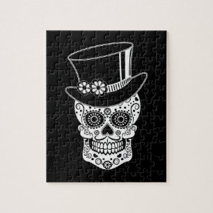 Gentlemansocker Skull-01 Pussel