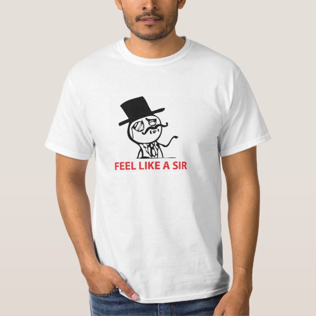 Gentlmans grafisk T Tee (Framsida)