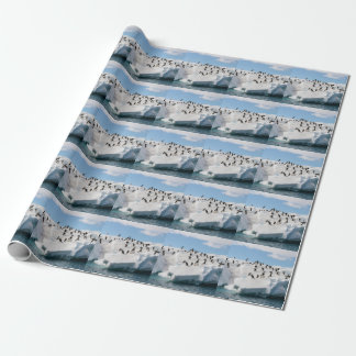 Gentoo Penguin Antarctica Iceberg-speltid Presentpapper