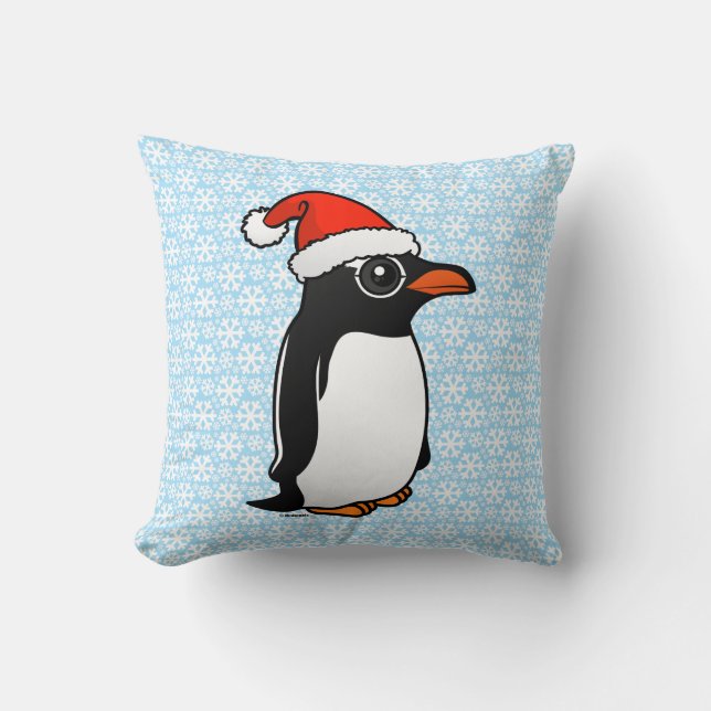 Gentoo Penguin Santa Kudde (Framsida)