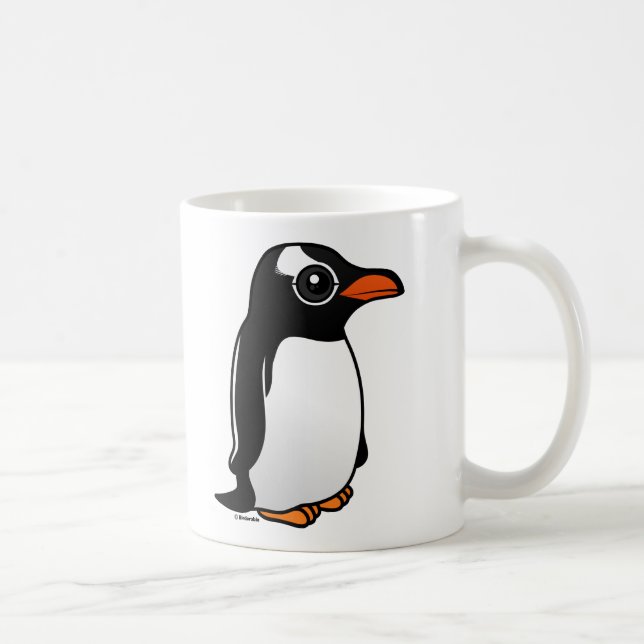 Gentoo pingvin kaffemugg (Höger)