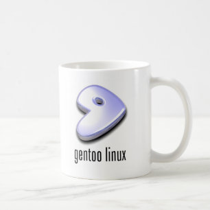 gentooLinuxlogotyp Kaffemugg