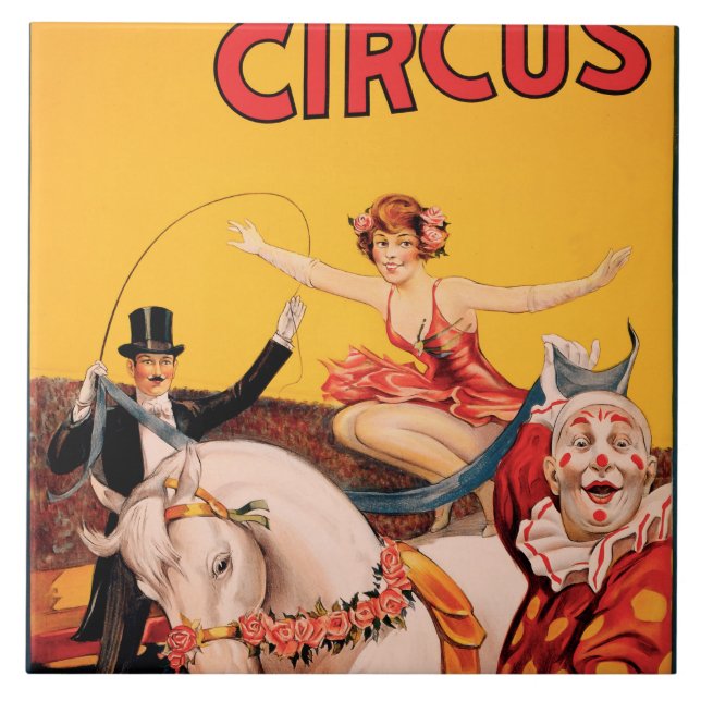 Gentry Bros. Circus Kakelplatta (Framsidan)