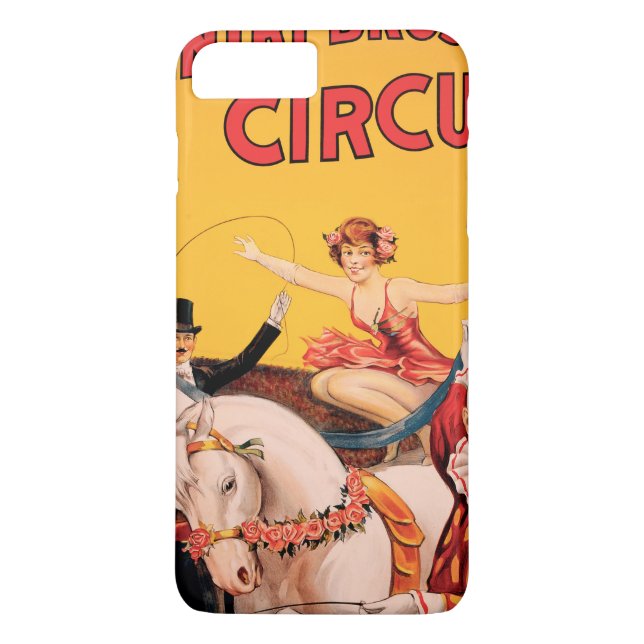 Gentry Bros. Cirkus Case-Mate iPhone Skal (Baksida)