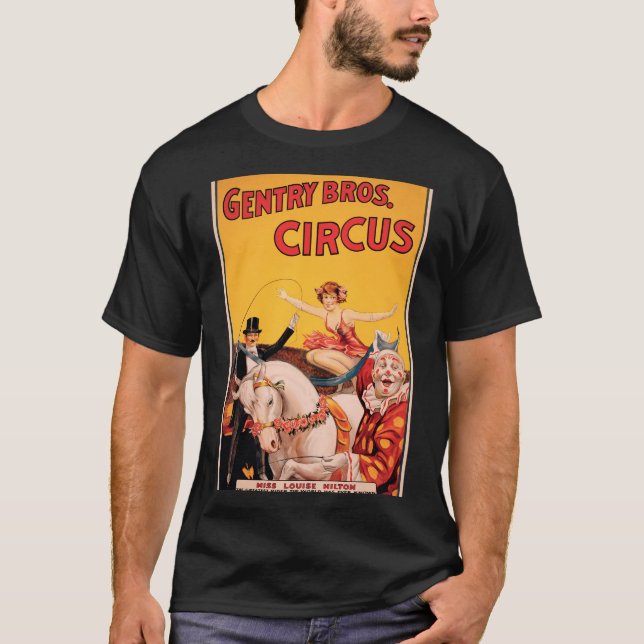 Gentry Bros. Cirkus T Shirt (Framsida)