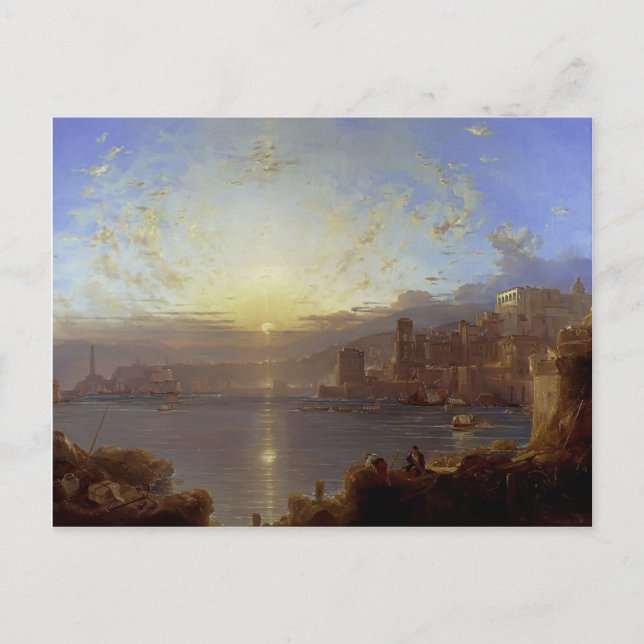 Genua av Franz Richard Unterberger Vykort (Framsida)