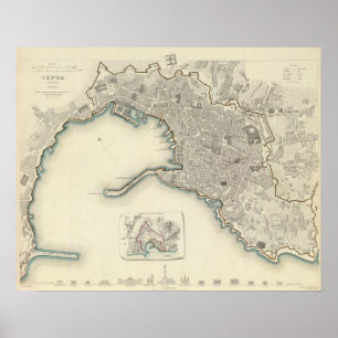 Genua Genova Genes Poster